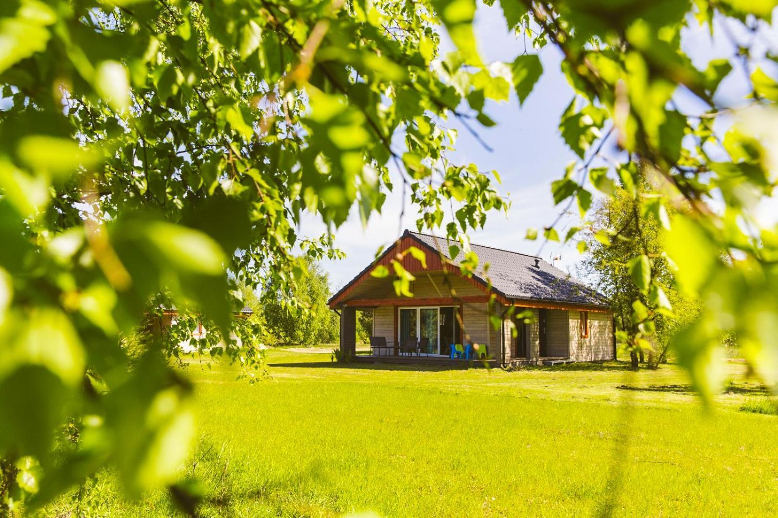 Surf Domki Habenda Z Sauna Ogrodowa Sarbsk Экстерьер фото