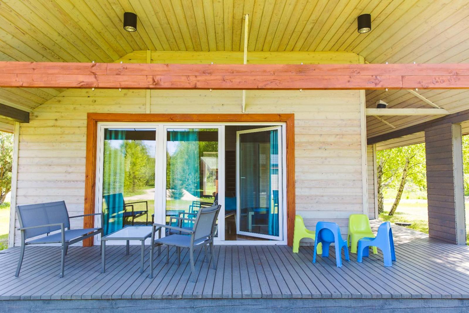 Surf Domki Habenda Z Sauna Ogrodowa Sarbsk Экстерьер фото